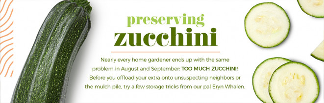 Preserving Zucchini